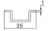 PDF Series Sockets-PDF-E3 DIN Rail