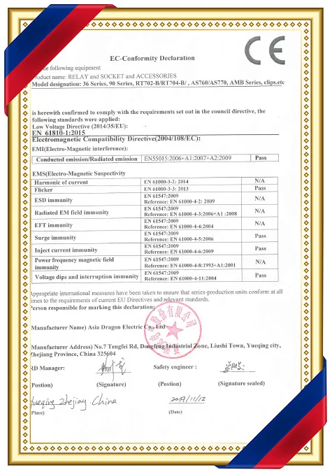 CE Declaration